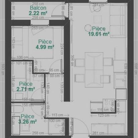 Appartement 3 Pieces, 2 Chambres Au Coeur De La Station Génos Exterior foto